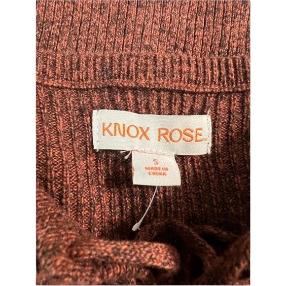 KNOX ROSE Sweater, Women's, Brown, Small, NWOT - Picture 5 of 8